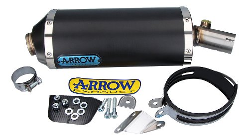 Arrow Endschalldämpfer MaXi Race-Tech Aluminium Dark mit