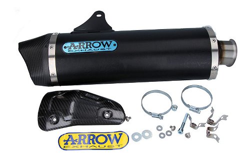 Arrow Endschalldämpfer MaXi Race-Tech Aluminium Dark mit