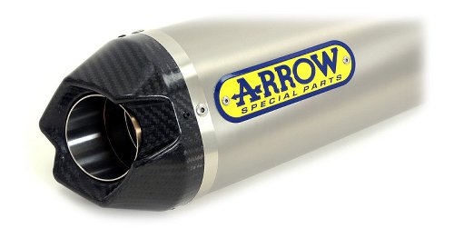 Arrow Endschalldämpfer Works Titan mit EG-ABE - BMW S 1000