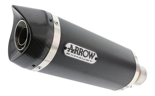 Arrow Silencer Thunder Aluminium Dark with homologation -