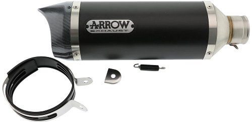 Arrow Endschalldämpfer Thunder Aluminium Dark mit EG-ABE -