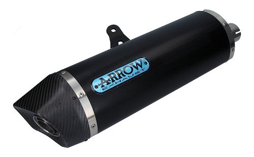 Arrow Endschalldämpfer Race-Tech Aluminium Dark mit EG-ABE -