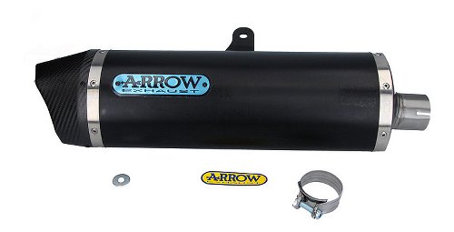 Arrow Silencer Race-Tech Aluminium Dark with homologation -