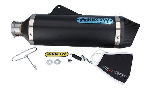 Arrow Silencer Race-Tech Aluminium Dark with homologation -