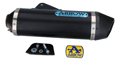 Arrow Endschalldämpfer Race-Tech Aluminium Dark mit EG-ABE -