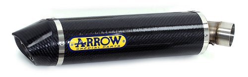 Arrow Indy Race Endschalldämpfer Carbon mit Carbon Endkappe