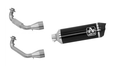 Arrow Silencer Urban Piaggio Vespa GTS 300 HPE 21-, aluminum