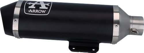 Arrow rear silencer urban aluminum with stainless steel end