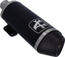 Arrow rear silencer urban aluminum with stainless steel end