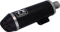 Arrow rear silencer urban aluminum with stainless steel end