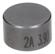 Ducati pastille de réglage d`ouverture 4-V. 3.90mm -