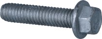 Hexagon head screw flanged