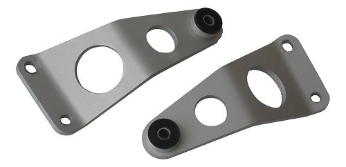 Moto Guzzi Holder kit for Arrow exhaust, aluminium - V7 I+II