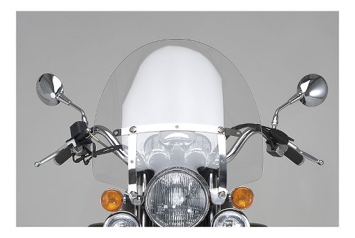 Moto Guzzi Windshield with holder kit, clear - California
