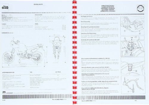 Cagiva Werkstatthandbuch mehrsprachig - 900 Elefant ab 1991