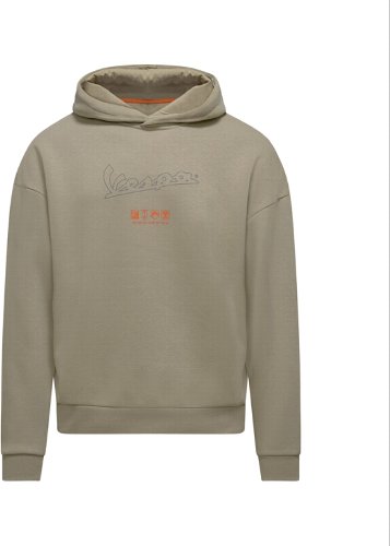 Sudadera con capucha Vespa DEC beige - XL