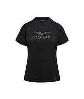 T-shirt Moto Guzzi Essential, femme, noir, taille : L