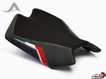 Luimoto Seat cover `Corsa` black-red - Aprilia 1000 RSV4 R,