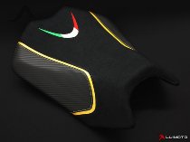 Luimoto Seat cover `Team Italia` yellow - Aprilia 1000, 1100