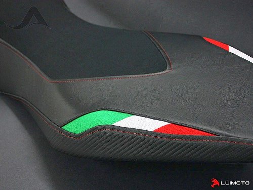 Luimoto Seat cover `Team Italia` black - Aprilia  750,