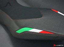 Luimoto Sitzbankbezug `Team Italia` schwarz - Aprilia  750,