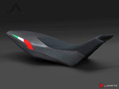 Luimoto Seat cover `Team Italia` black - Aprilia 750,