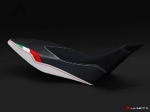 Luimoto Seat cover `Team Italia` white - Aprilia 750,