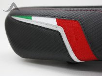 Luimoto Seat cover `Team Italia` black - Aprilia 250 RS