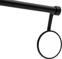 GILLES Moon handlebar end mirror round for clamping