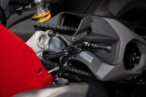 Sistema de reposapiés Gilles MUE2, negro - Ducati Panigale