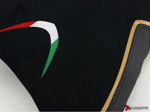 Luimoto Seat cover `Team Italia` gold - Aprilia 1000 SL