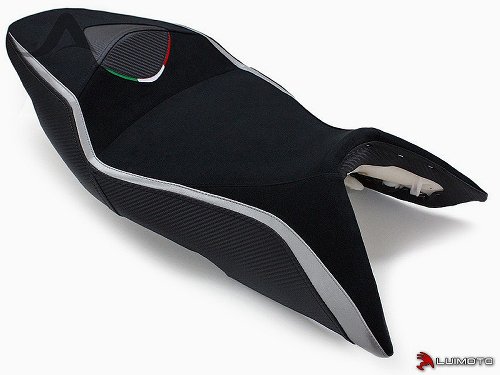 Luimoto Seat cover `Team Italia` silver - Aprilia 750 Shiver