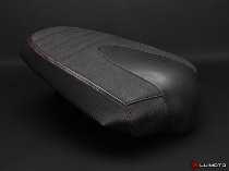 Luimoto Pillion seat cover `Team Italia` black-red - Aprilia