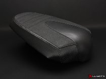 Luimoto Pillion seat cover `Team Italia` black - Aprilia