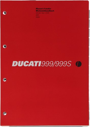 Manuale d'officina Ducati 999/06 francese-tedesco