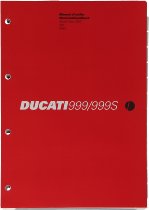 Manuale d'officina Ducati 999/06 francese-tedesco