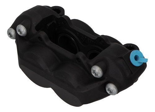 Brembo brake caliper front left, anodized, black - Ducati /