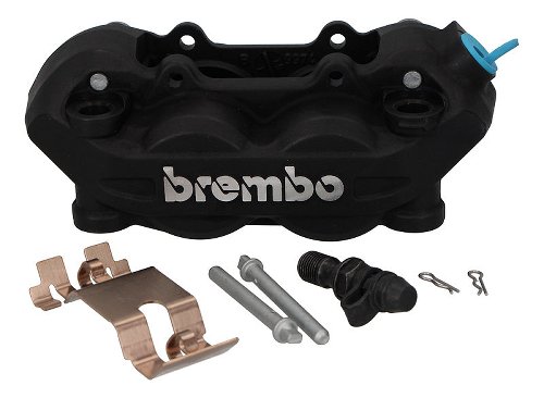 Brembo brake caliper front right, black anodized - Ducati /