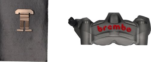 Brembo Bremssattel M4.30, vorne links, titan eloxiert,