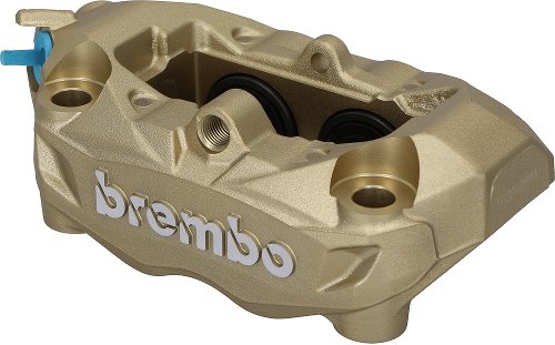 Brembo brake caliper front left, gold, Ducati / Aprilia /