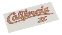 Moto Guzzi Sticker side cover gold-red - California 2