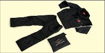 Moto Guzzi Regenanzug 2-teilig, Herren, schwarz, Größe: S