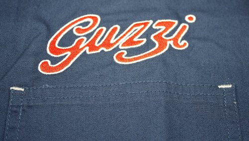 NML Hemd MG Guzzi blau langarm Gr. XL