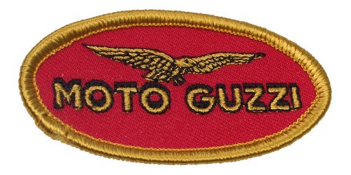 Moto Guzzi Aufnäher Logo oval 7x3,5cm