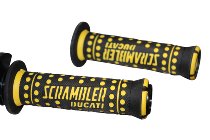 Ducati Hand grip kit black-yellow - Scrambler Flat Track