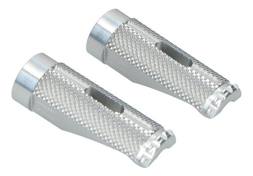 Ducati Footrest kit Rizoma aluminium, silver - Multistrada,