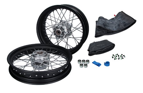 Ducati Spoke rim kit black - 800 Scrambler Flat Track Pro,