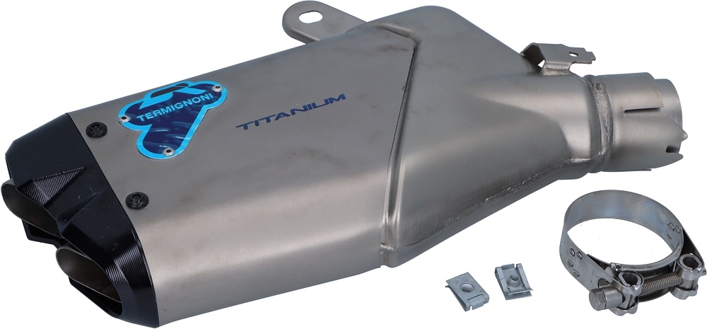 Termignoni Titanium マフラー　ムルティストラーダ950 Ducati Termignoni Titanium rear silencer - Multistrada Spare Parts