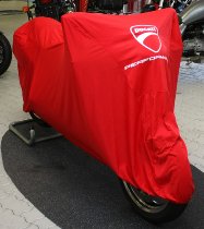 Ducati Motorradabdeckplane, rot - für viele Ducatis