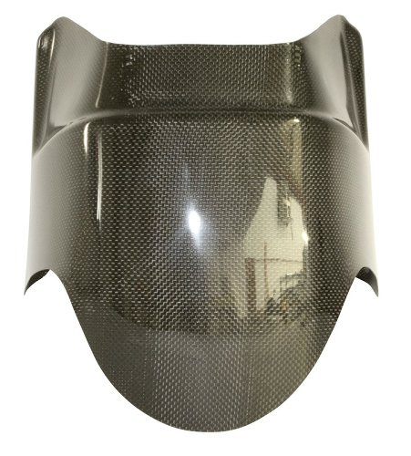 Ducati Carbon Fuel tank cover, rear - Monster 400 / 600 /